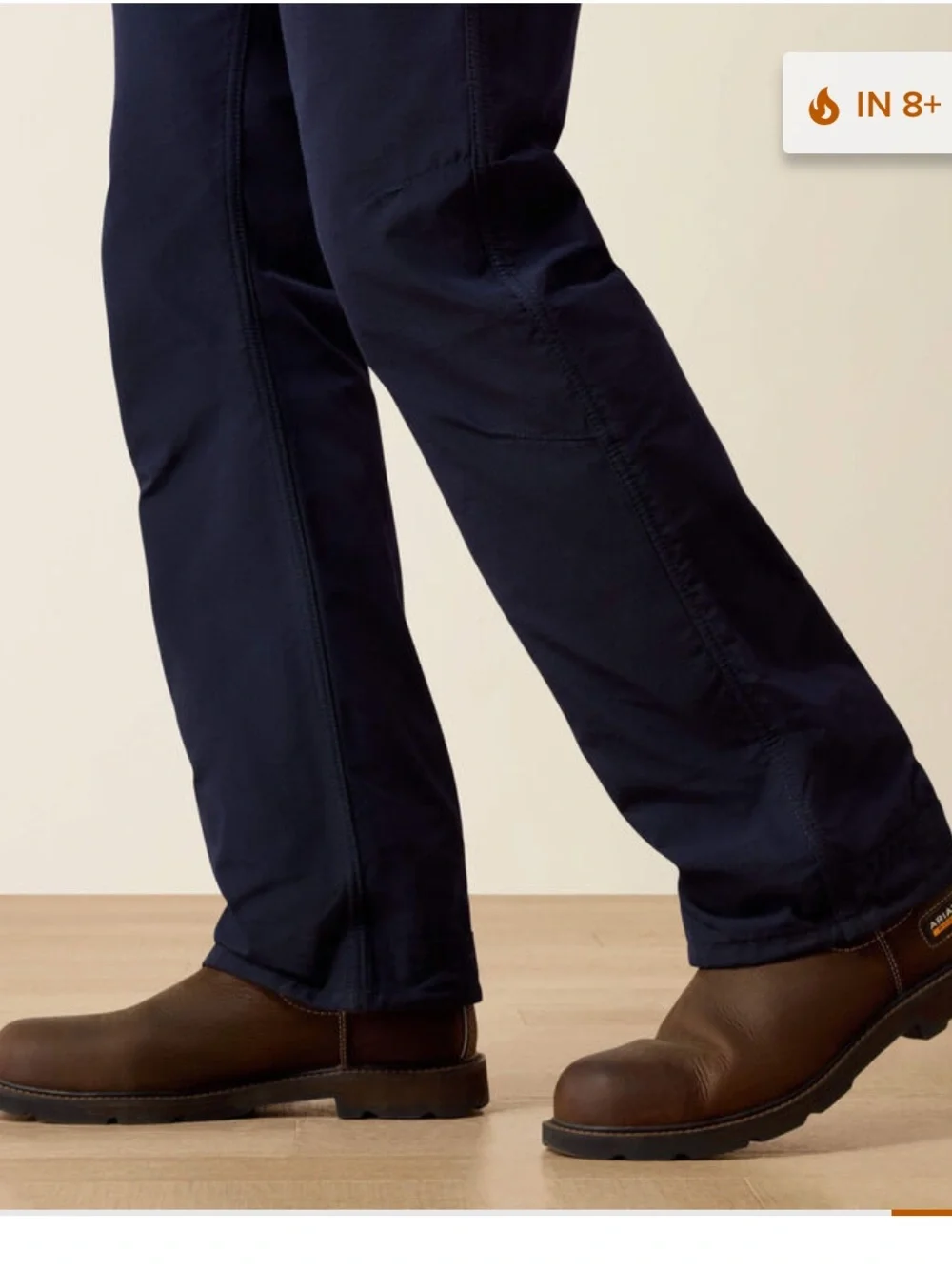 Mens Ariat FR M4 Relaxed DuraLight Ripstop Boot Cut Pants